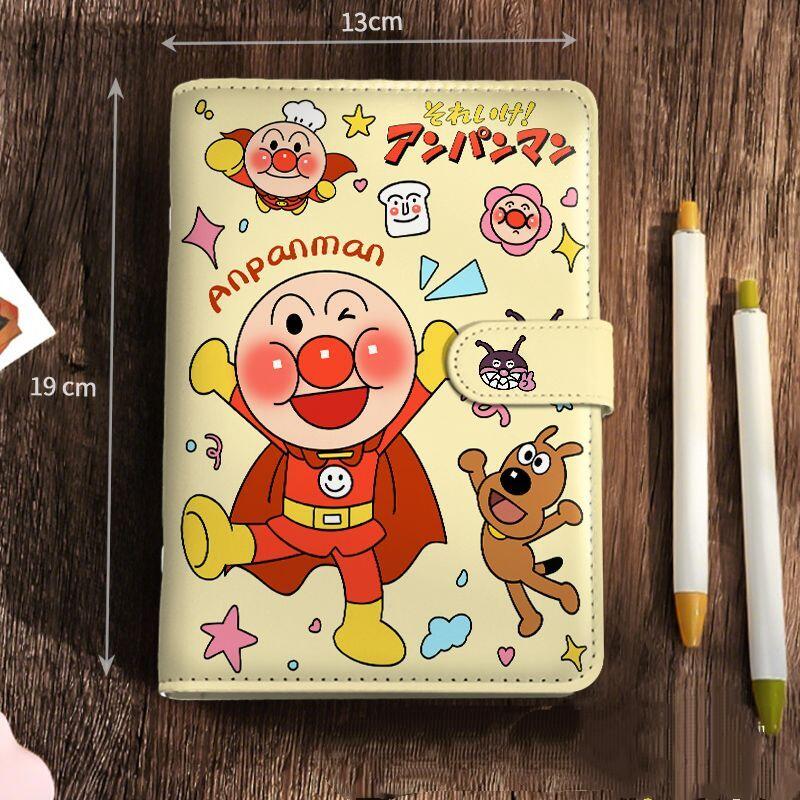 Cosplay Prop Book - Блокнот A6 Anpanman с мягкой обложкой,