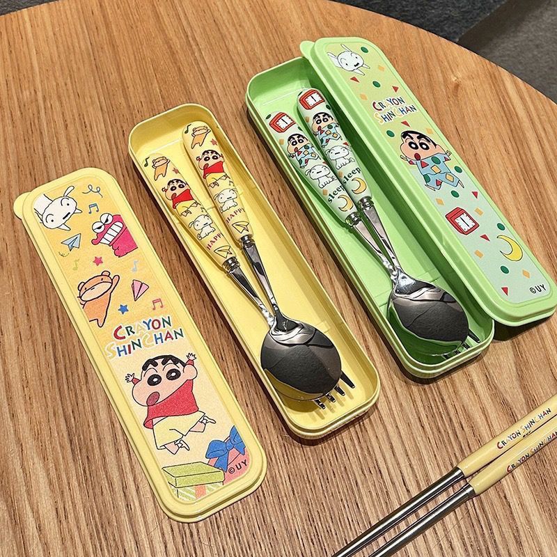 Cosplay Prop Kit - Набор столовых приборов Kawaii Crayon Shin