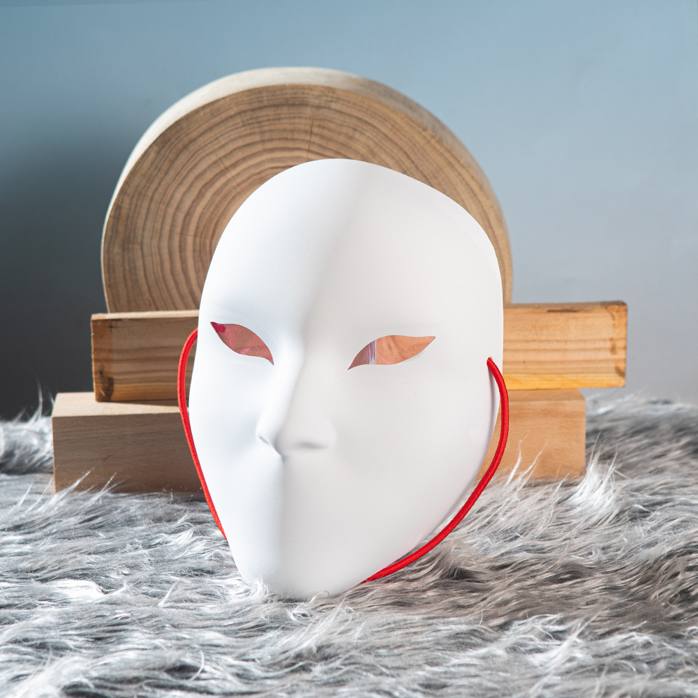 Cosplay Prop Painting - Белый пустой рисунок «сделай сам», маска