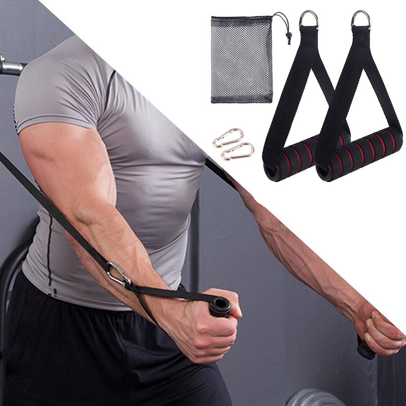 D Ring Strap - Набор металлических рукояток D-Ring для тренажеров,
