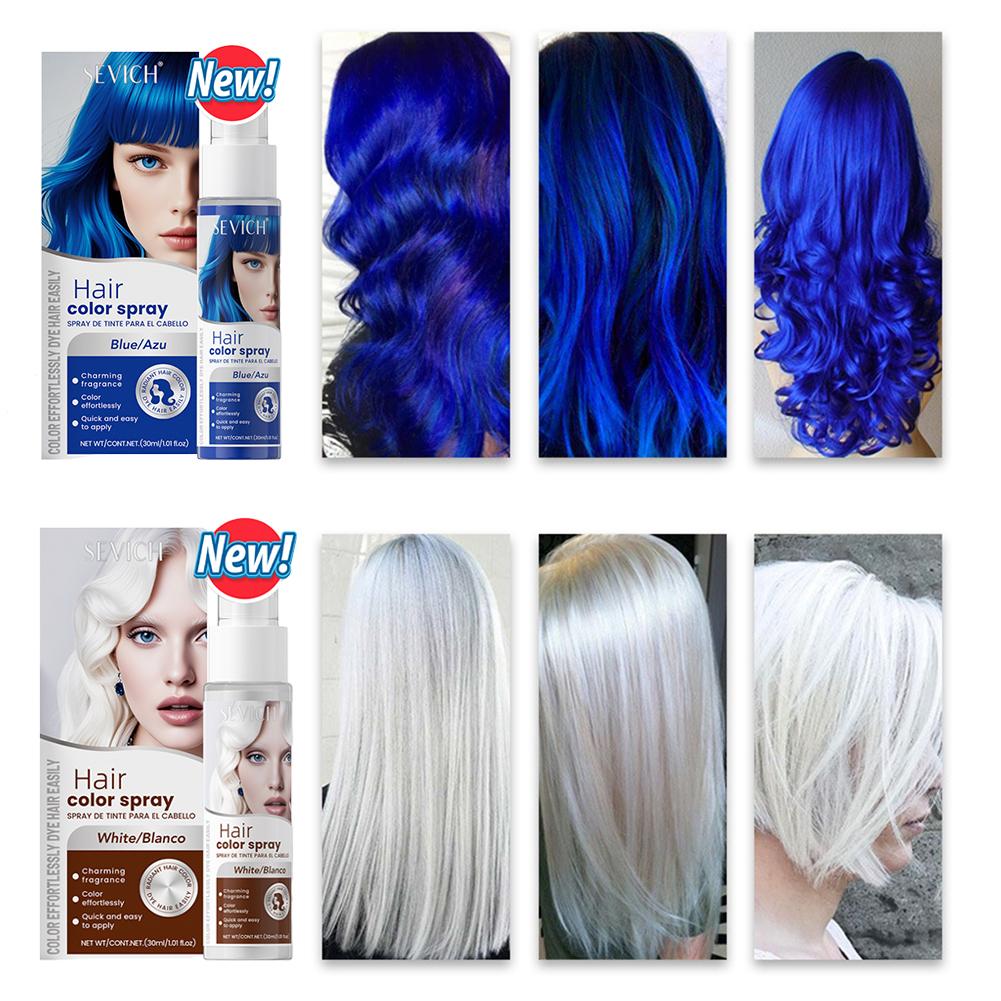8-цветный спрей для волос, одн – обзор и цена Hair Spray Color