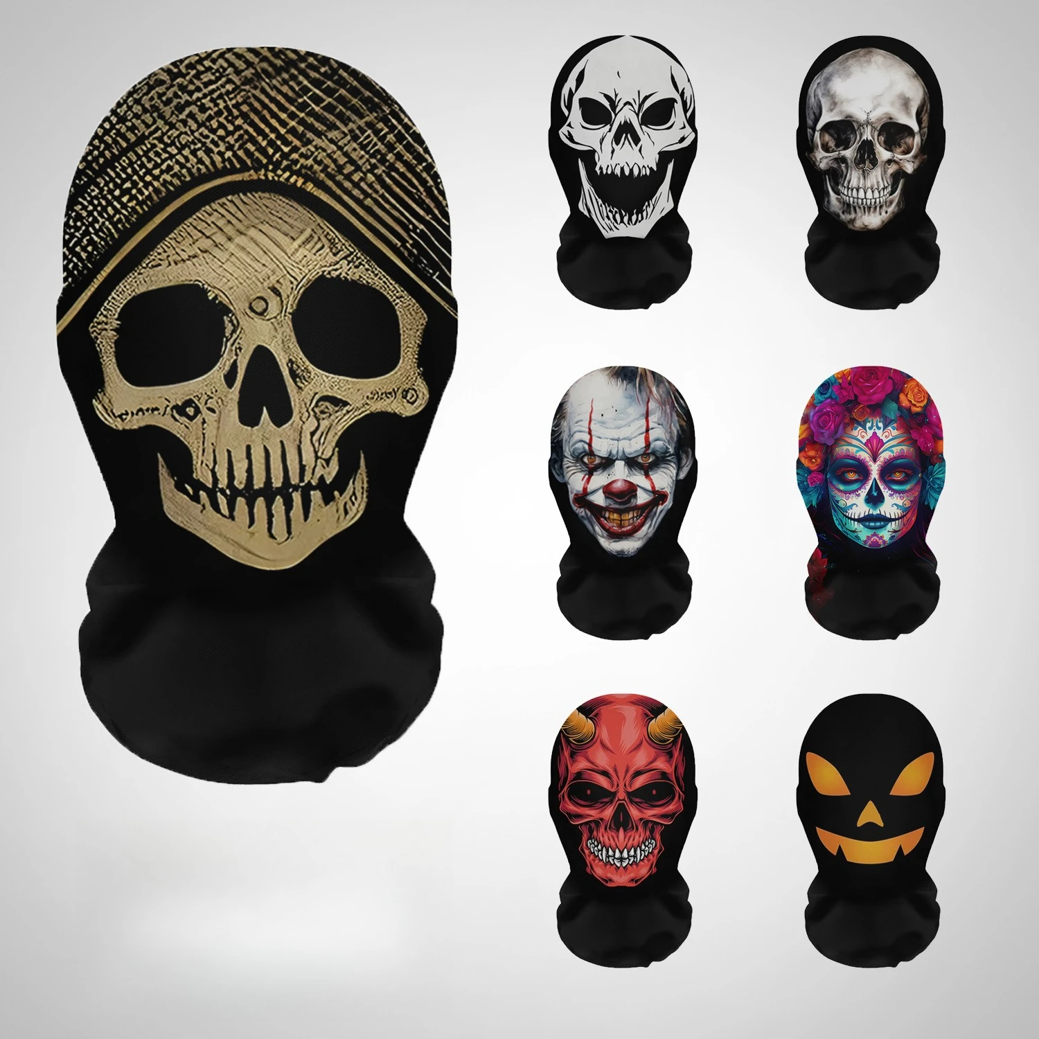 Хэллоуин Террор Маски 3D Печат – обзор и цена Cosplay Prop Pattern